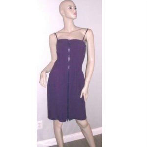 NWT Prada Purple Zipper Dress 42